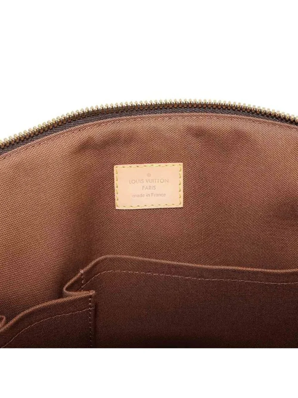 Louis Vuitton Monogram Tivoli GM Tote Brown Gold